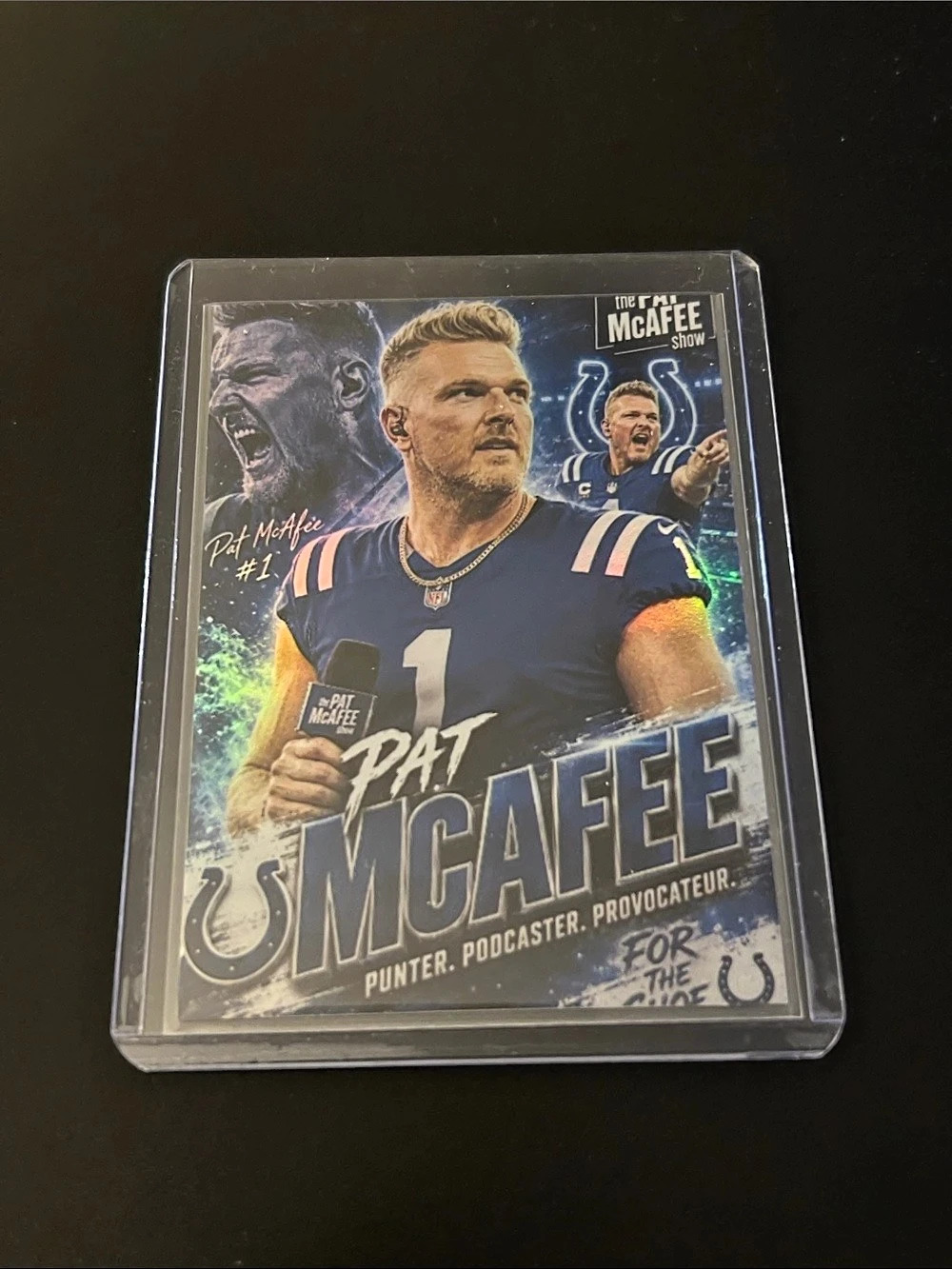 Pat McAfee Custom Football Trading Card